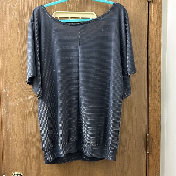 Silver/Grey Dressy Shirt - Picture 5 of 5